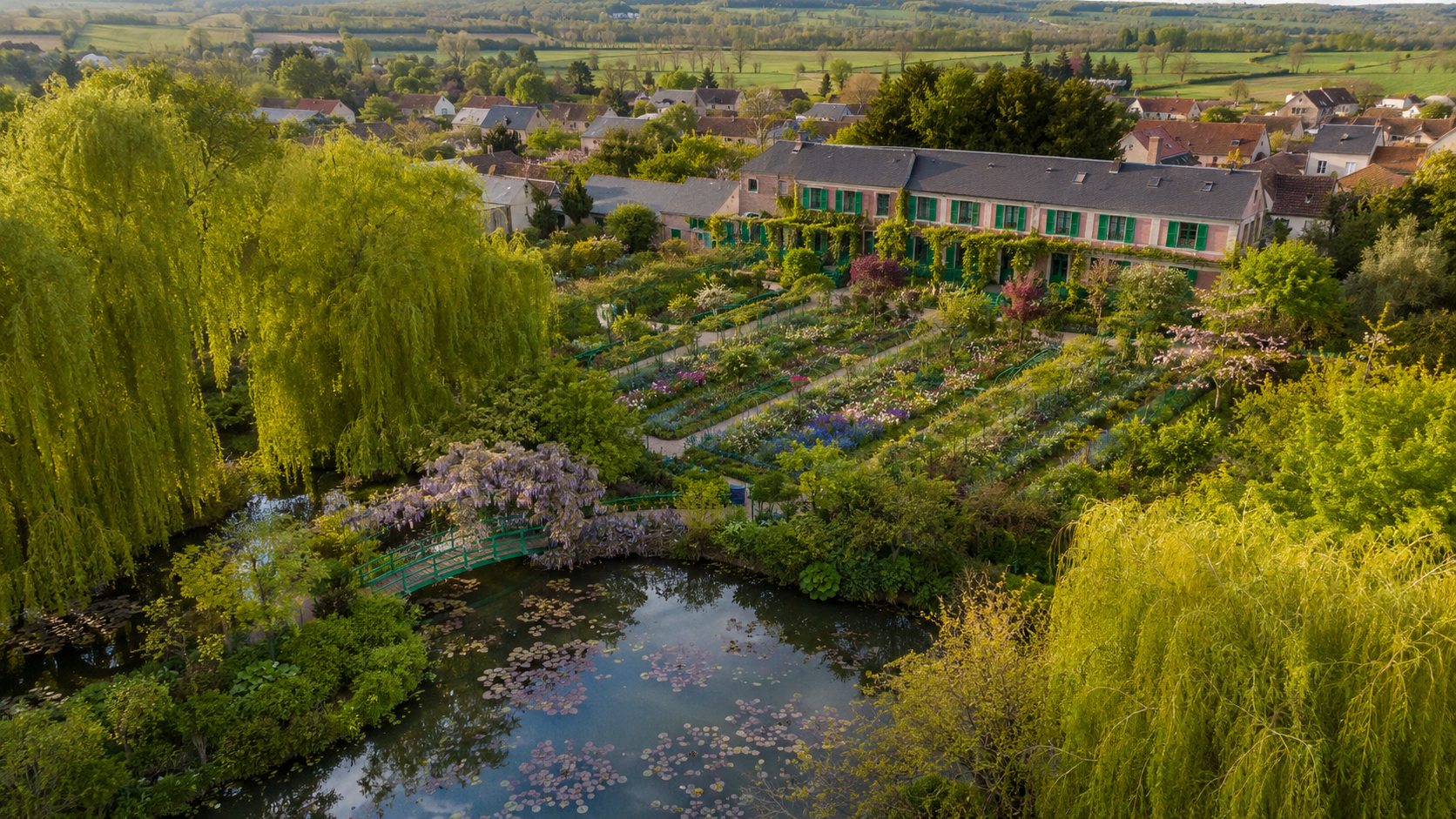 Giverny — Monet's garden in Normandy, France