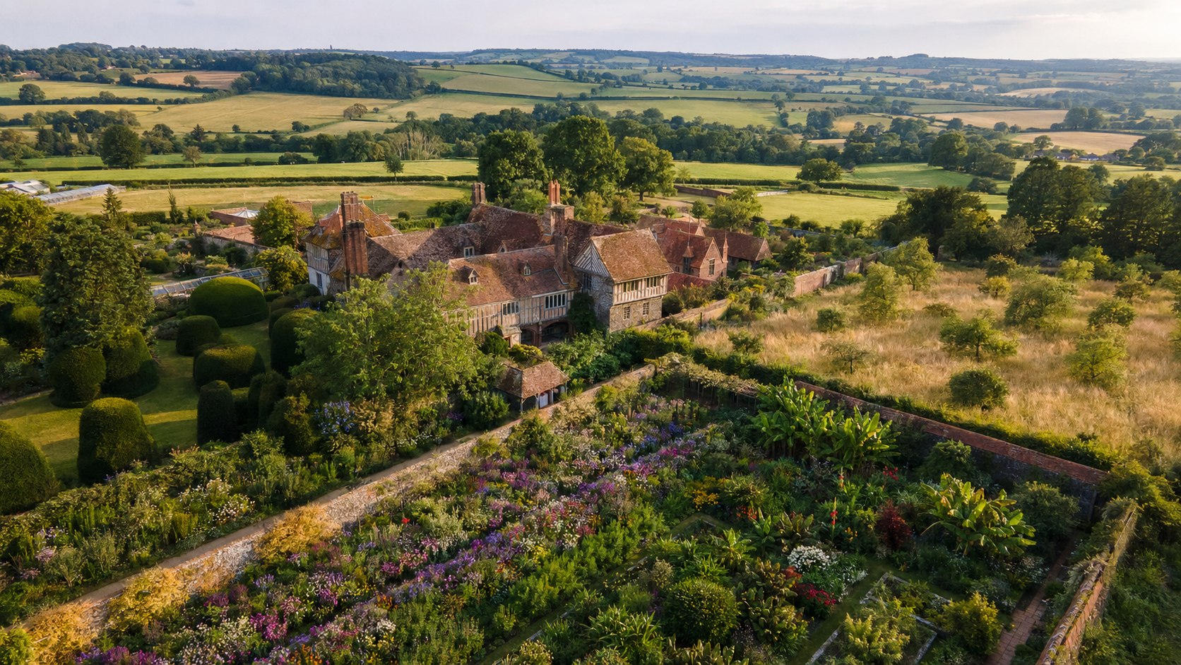 Great Dixter — Christopher Lloyd's garden in East Sussex, England